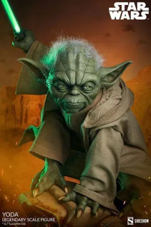 STAR WARS ESTATUA LEGENDARY SCALE 1/2 YODA 51 CM