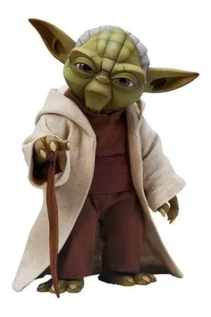 STAR WARS THE CLONE WARS FIGURA 1/6 YODA 14 CM