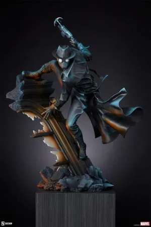 MARVEL ESTATUA PREMIUM FORMAT SPIDERMAN NOIR 68 CM