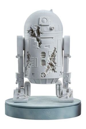 STAR WARS ESTATUA R2-D2: CRYSTALLIZED RELIC 30 CM