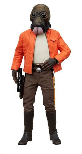 STAR WARS FIGURA SCUM & VILLAINY 1/6 PONDA BABA 30 CM