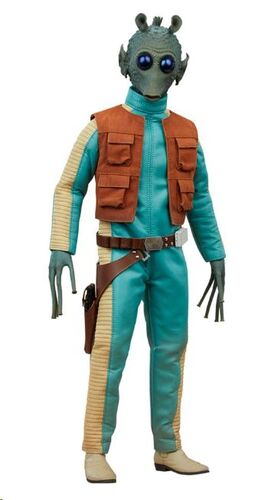 STAR WARS FIGURA SCUM & VILLAINY 1/6 GREEDO 30 CM