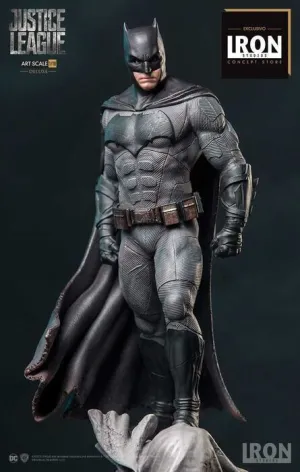 LIGA DE LA JUSTICIA ESTATUA DELUXE ART SCALE 1/10 BATMAN 30 CM STORE EXCL  