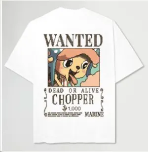 MADE IN JAPAN CAMISETA PIXELED WANTED BLANCA T - XL