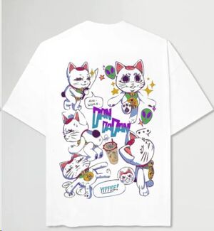 MADE IN JAPAN CAMISETA YIPPEE! T - XXL