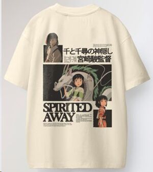 MADE IN JAPAN CAMISETA SPIRITED AWAY T - XL