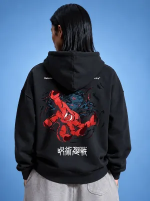 MADE IN JAPAN SUDADERA SUKUNA NEGRA T - XL