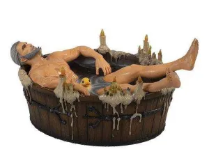 THE WITCHER 3 WILD HUNT FIGURA 9 CM GERALT IN THE BATH                     
