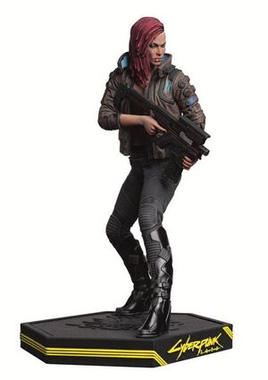 CYBERPUNK 2077 FIGURA 25 CM FEMALE V