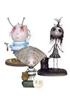 TIM BURTON.S TRAGIC TOYS - OYSTER BOY SET 3 FIG                            