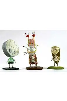 TIM BURTON.S TRAGIC TOYS - PIN CUSHION SET 3 FIG                           