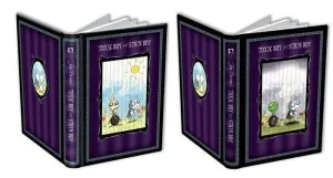 TIM BURTON LIBRETA PULL-TAB TOXIC BOY & STAIN BOY 14X22CM