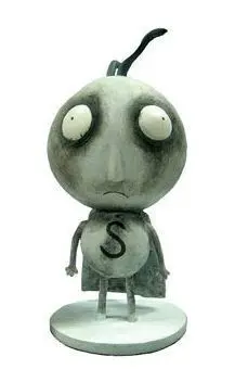 TIM BURTON.S TRAGIC TOYS - STAIN BOY FIG 15CM VINILO                       