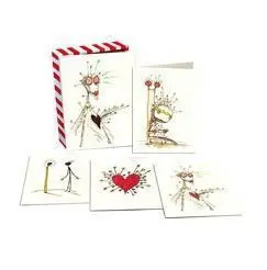 TIM BURTON POSTALES CON LUZ VOODOO GIRL