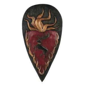 JUEGO DE TRONOS PLACA PARED 24,5 CM STANNIS BARATHEON EMBLEMA CASA         