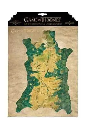 JUEGO DE TRONOS MARCADORES MAPA SET IMANES                                 