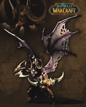 WORLD OF WARCRAFT FIG 33CM ILLIDIAN                                        