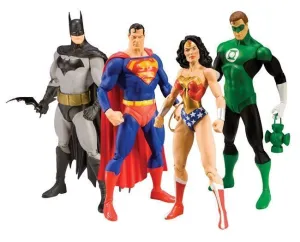 JUSTICE ACTION FIGUTE BOX SET                                              