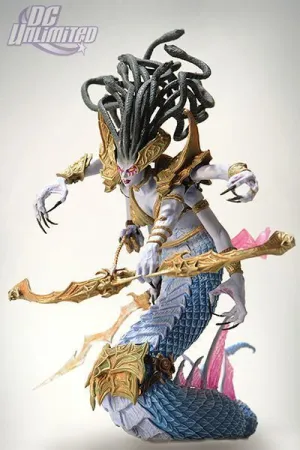 WORLD OF WARCRAFT SERIE 4 FIG 20CM CAJA DLX LADY VASHJ                     