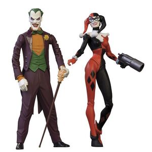 BATMAN MAD LOVE COLLECTORS SET THE JOKER & HARLEY QUINN                    