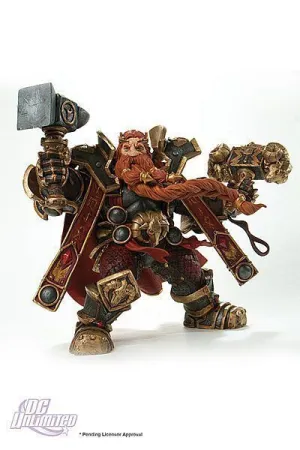 WORLD OF WARCRAFT SERIE 6 FIG 20CM - DWARVEN KING MAGNI BRONZEBEARD        