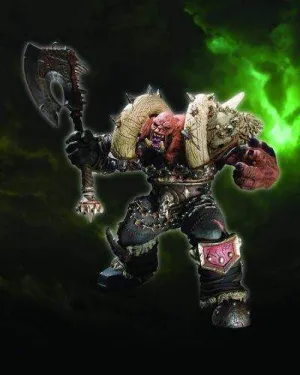WORLD OF WARCRAFT PREMIUM SERIE 3 FIG 18CM ORC WARRIOR GARROSH             