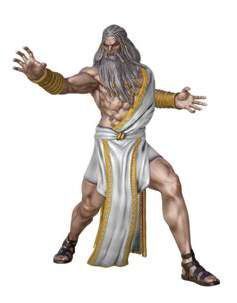 GOD OF WAR FIG 18CM SERIE 1 - ZEUS                                         