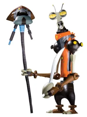 RATCHET & CLANK SERIE 2 FIG 18CM RUSTY PETE                                