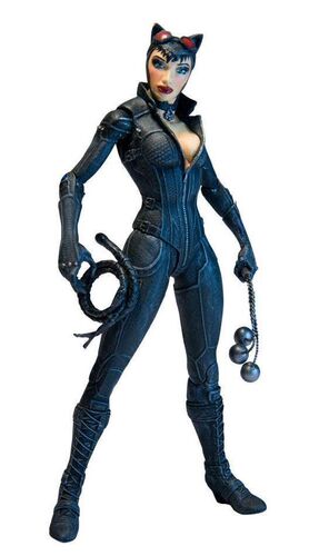 BATMAN ARKHAM CITY FIG 17CM SERIE 2 - CATWOMAN                             