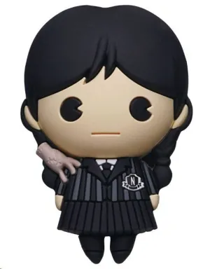 WEDNESDAY IMÁN 3D MIERCOLES ADDAMS Y COSA