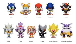 SONIC - THE HEDGEHOG COLGANTES PVC 3D SERIE 2