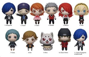 SHIN MEGAMI TENSEI: PERSONA 3 3D COLGANTES PELUCHE SERIES 1