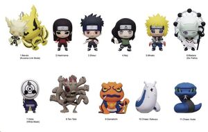 NARUTO 3D COLGANTES SERIE 8