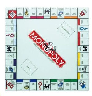 HASBRO BRANDS IMÁN TABLERO MONOPOLY 3D