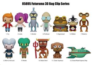 FUTURAMA 3D COLGANTES SERIES 1
