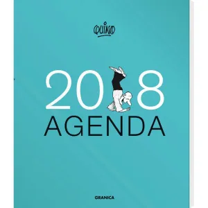 AGENDA QUINO ENCUADERNADA AZUL 2018