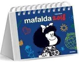CALENDARIO 2018 MAFALDA ESCRITORIO AZUL                                    