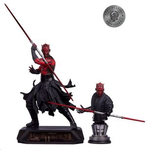STAR WARS ESTATUA EPIC SERIES 1/3 DARTH MAUL PLATINUM EXCLUSIVE 86 CM