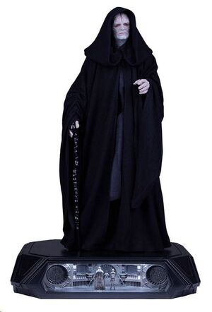 STAR WARS ESTATUA HYPERREAL 1/3 EMPEROR PALPATINE 64 CM