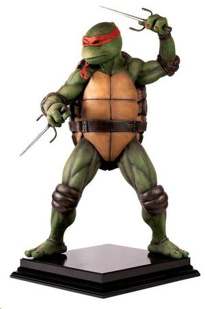 TORTUGAS NINJA ESTATUA 1/2 RAPHAEL 86 CM