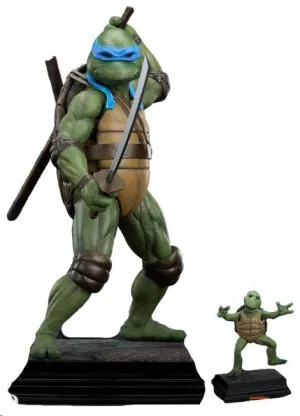 TORTUGAS NINJA ESTATUA 1/2 LEONARDO DELUXE EDITION 86 CM