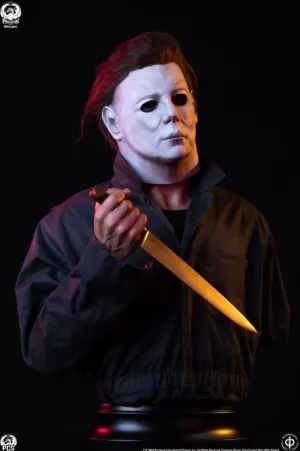 HALLOWEEN 1978 LEGENDS BUSTO 1/1 MICHAEL MYERS DELUXE EDITION 88 CM