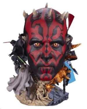 STAR WARS FINE ART BUSTO DARTH MAUL 37 CM