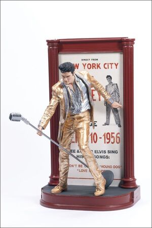 ELVIS 1956 THE YEAR IN GOLD FIG. 18CM                                      