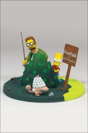 SIMPSONS PELICULA SERIE 1 - BART & FLANDES QUE ESTAS MIRANDO CAJA DELUXE   