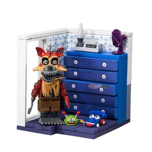 FIVE NIGHTS AT FREDDY´S SMALL KIT DE CONSTRUCCION LEFT DRESSER AND DOOR    