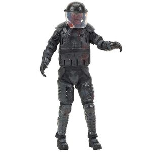 THE WALKING DEAD FIG 13CM SERIE 4 - ANTIDISTURBIOS CASCO                   