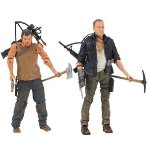 THE WALKING DEAD FIG 13CM SERIE 4 - HERMANOS DIXON                         