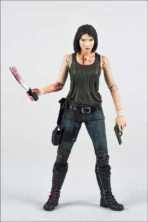 THE WALKING DEAD TV VERSION SERIE 5 FIG 15CM - MAGGIE                      