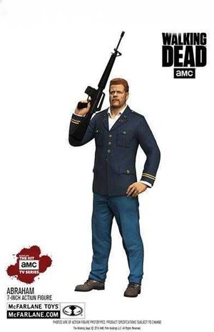 THE WALKING DEAD FIGURA 18 CM ABRAHAM                                      